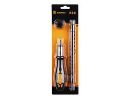 Отвертка реверсивная с набором бит и гибким валом BS8 SET 8 Deko 065-0598