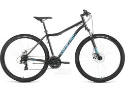 Велосипед Forward Sporting 29 2.2 D р.19 2022 / RBK22FW29931 (черный/бирюзовый)