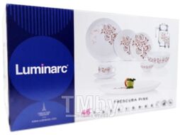 Набор столовой посуды Luminarc Diwali Frescura Pink Q7907 (46пр)