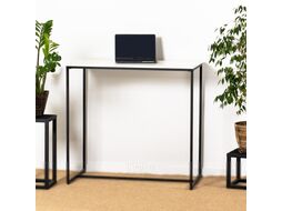 Барный стол Millwood Сидней 1 Л 110x60x105 (дуб белый Craft/металл черный)