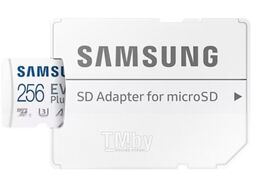 Карта памяти Samsung EVO Plus microSDXC 256GB + адаптер (MB-MC256KA/APC)