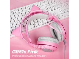 Наушники-гарнитура Somic G951S (розовый)