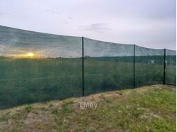 Защитная сетка для растений ХозАгро Затеняющая 80% 4x6м (с клипсой, зеленый)