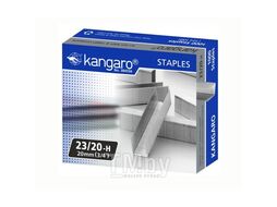 Скобы канцелярские Kangaro 23/17H (1000шт)