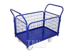 Тележка платформенная с сетчатыми бортами ТС 1 (500х800) без колёс ПТК Приоритет 71049162