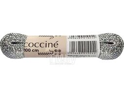 Шнурки для обуви Coccine Band / SZNN/100/SRE (100см, 7М хлопок серебряный металлизированный)