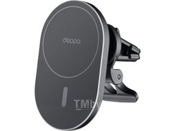Держатель для смартфонов Deppa MagSafe Flat / 55203 (черный)