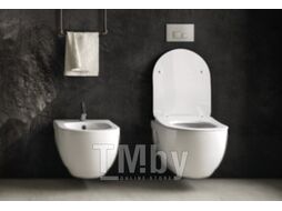 Унитаз подвесной с инсталляцией Lucco Brilla Rim Art 100614-101 + 38772001