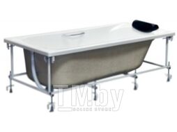Ванна акриловая Roca BeCool 180x80 / ZRU9302782+ZRU9302786+ZRU9302783