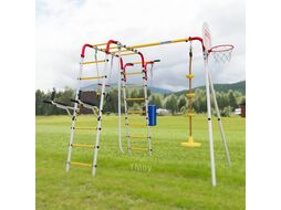 Игровой комплекс Romana Fitness / 103.20.05 (диск качели, белый/красный/желтый)