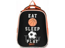 Школьный рюкзак Schoolformat Ergonomic + Play Ball РЮКЖКРД-ПЛБ (черный)