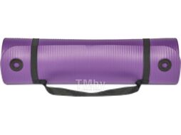 Коврик для йоги и фитнеса Sundays Fitness IR97506 (180x60x1см, фиолетовый)