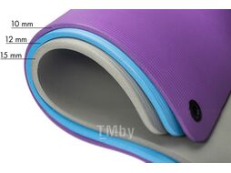 Коврик для йоги и фитнеса Sundays Fitness IR97506 (180x60x1см, фиолетовый)