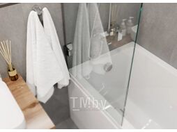 Ванна акриловая VagnerPlast Cavallo 150x70 / VPBA157CAV2X-04 (с каркасом и 2 экранами)