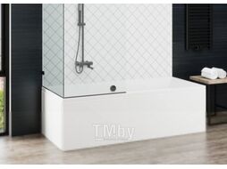 Ванна акриловая VagnerPlast Cavallo 190x90 / VPBA190CAV2X-04 (с каркасом и 2 экранами)