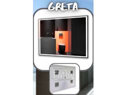 Зеркало Пекам Greta 60x80 / greta-60x80s (с подсветкой и сенсором на прикосновение)
