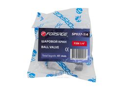 Кран воздушный шаровый 1/4" Forsage F-SP037-1/4