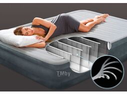 Надувная кровать Intex Queen Dura-Beam Comfort-Plush 67770NP (203x152x33)