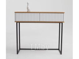 Туалетный столик Shtabe Royal 5011 эко (белый-дуб сантана-черный)