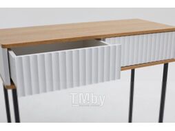 Туалетный столик Shtabe Royal 5011 эко (белый-дуб сантана-черный)