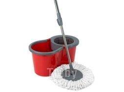 Набор для уборки Verde Spin Mop (красный)