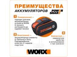 Перфоратор Worx WX394.3