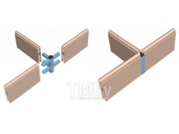 Грядка модульная Гаспадыня Базовая 200x100x12.5