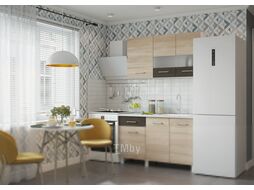 Готовая кухня Горизонт Мебель Trend 1300 (белый/венге/сонома)