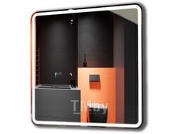 Зеркало Пекам Marta 1 80x60 / marta1-80x60dcl (с подсветкой, сенсором на взмах руки и часами)