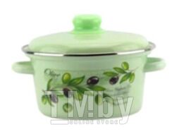 Кастрюля Эмаль Оливия 12-1811/6М
