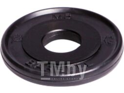 Диск для штанги MB Barbell Олимпийский d51мм 1.25кг (черный)