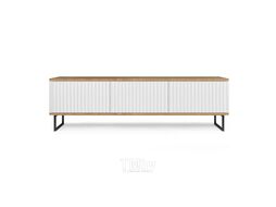 Тумба Shtabe Royal 5031 эко (белый/белый/черный)