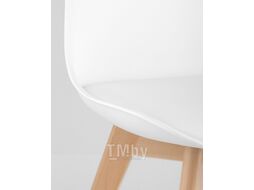 Стул Stool Group Frankfurt New / Y863 (белый/деревянные ножки)