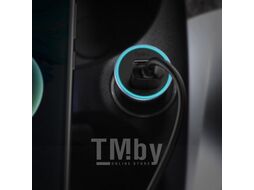 Автомобильное зарядное устройство Baseus Golden Contactor Pro Dual Quick Charger Car Charger U+C 40W (With Baseus Simple wiring USB For Type-C 5A 1.0m) Dark Gray (TZCCJD-0G)