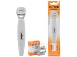 Станок для педикюра Kaizer 405100 с запасным блоком лезвий (белый)