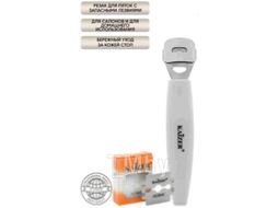 Станок для педикюра Kaizer 405100 с запасным блоком лезвий (белый)