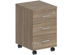 Тумба Norden С 3 ящиками и замком / SG.611.OD.OD (дуб темный)