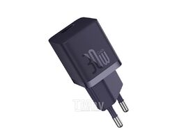 Сетевое зарядное устройство Baseus GaN5 Fast Charger(mini) 1C 30W EU Purple (CCGN070705)