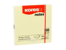 Блок для записей Kores 48450.02 (ассорти неон)