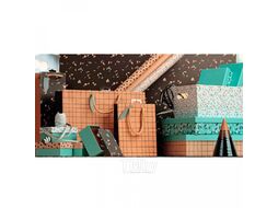Бумага декоративная в рулоне "Row Craft. Minimalist" 2*0,7 м, ассорти Rhodia 223878C