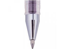 Ручка гелевая "Hi-Jell Color", 0,5 мм., прозр., стерж. красный CROWN HJR-500B
