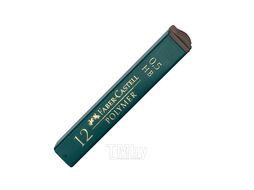 Грифель 0,5 мм HB "Polymer" 12 шт., в тубе Faber Castell 521500