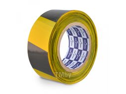 Лента оградительная 50 мм*200 м, 30 мкм, бело-красный Klebebander 520