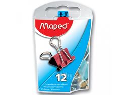Зажим для бумаг 15 мм 12 шт Maped 361211