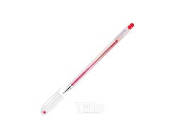 Ручка гелевая "Hi-Jell Color", 0,7 мм., прозр., стерж. фиолетовый CROWN HJR-500HB/HJR-500H