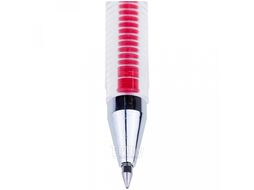 Ручка гелевая "Hi-Jell Color", 0,7 мм., прозр., стерж. фиолетовый CROWN HJR-500HB/HJR-500H
