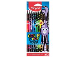 Цветные карандаши 24 шт. "Color Peps Monster" Maped 862624