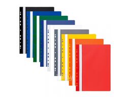 Папка скоросшиватель с перфор. А4 " ECO" красный Panta Plast 0413-0019-05