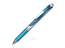 Ручка роллер "Energel BL77" 0,7 мм, пласт., серебрист/синий, стерж. синий Pentel BL77-CO