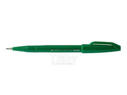 Маркер-кисть "Brush Sign pen" зеленый Pentel SES15C-D